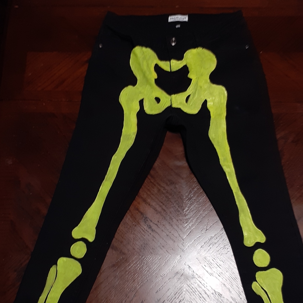 Skeleton Jeans - Picture 2 of 3
